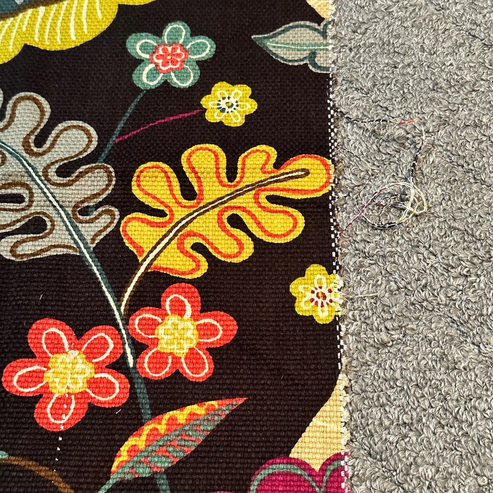 Kravet Fabric Sample Remnant Audaz 823 Cotton Whimsical Chartreuse Garden Spring - Picture 13 of 16